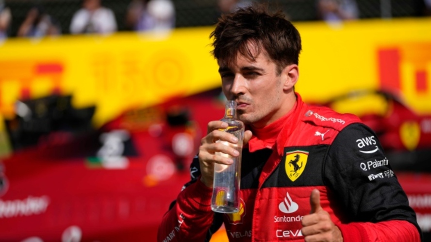 Spanish Grand Prix: ชาร์ล เลคเลิร์ค คว้าตำแหน่งที่ยอดเยี่ยมสำหรับ Ferrari หลังจากปั่น